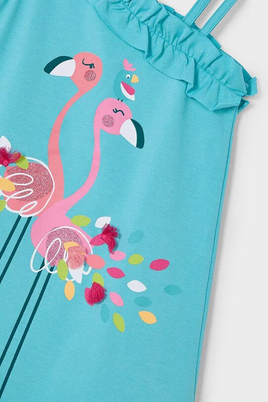 Детское платье Mayoral бирюзовый 3937.6M.Mini.PPYA