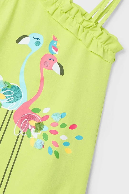 Девочка Детское платье Mayoral 3937.6M.Mini.PPYA зелёный