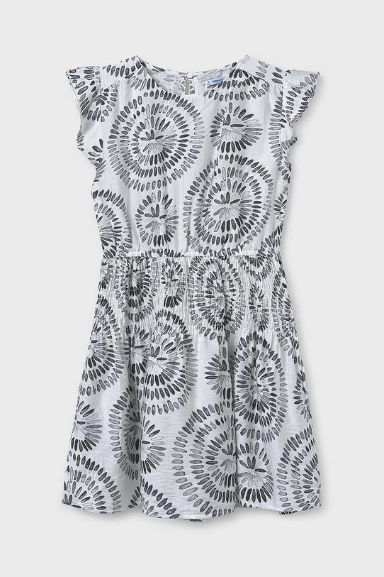 Dívčí šaty Mayoral mini bílá 6975.8A.Junior.PPYA