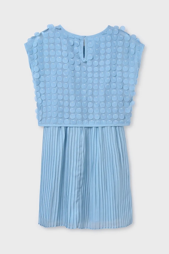 Mayoral sukienka dziecięca 6978.8B.Junior.PPYA niebieski SS25