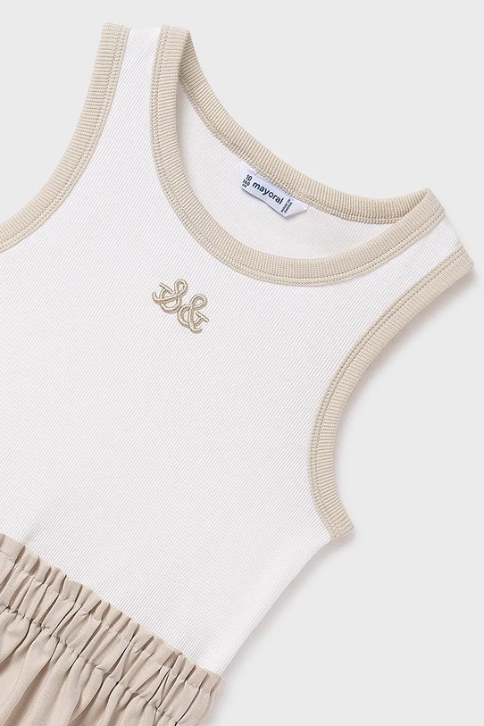 Dziewczynka Mayoral sukienka dziecięca 6980.8C.Junior.PPYA beżowy