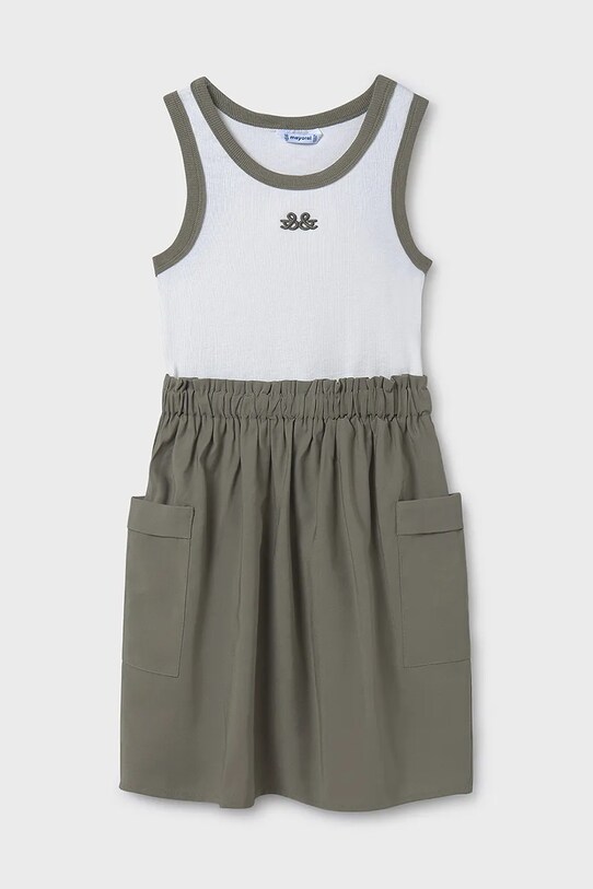 Детска рокля Mayoral еластичен зелен 6980.8C.Junior.PPYA