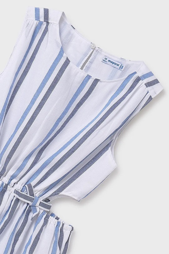 Dětské bavlněné šaty Mayoral modrá 6982.8F.Junior.PPYA