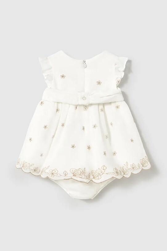 Šaty pre bábätká Mayoral Newborn 1856.2H.Newborn.PPYH béžová SS25