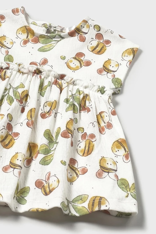 Девочка Платье для младенцев Mayoral Newborn 1870.2Q.Newborn.PPYH бежевый