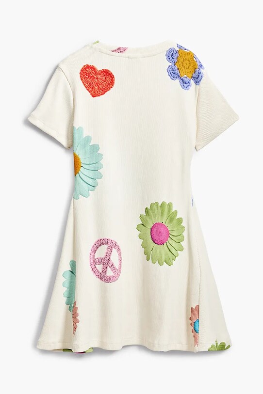 Lány Desigual gyerek ruha 25SGVK20 bézs