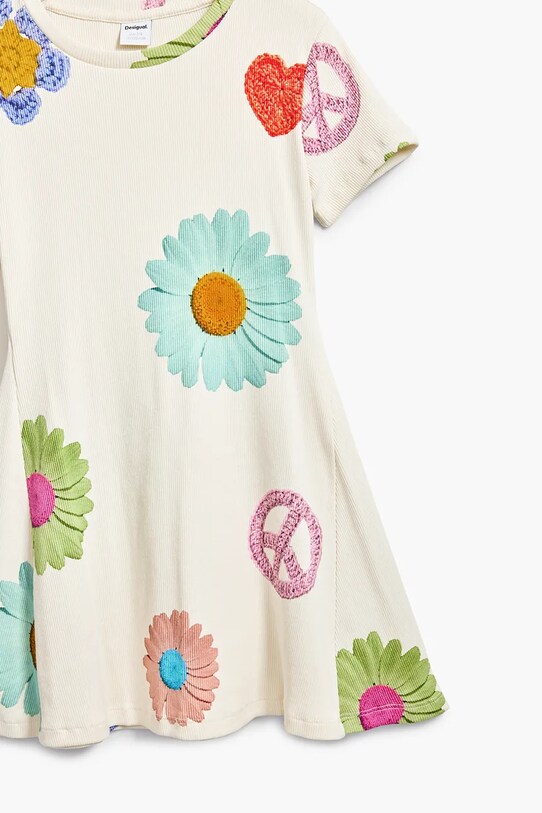 Desigual gyerek ruha bézs 25SGVK20