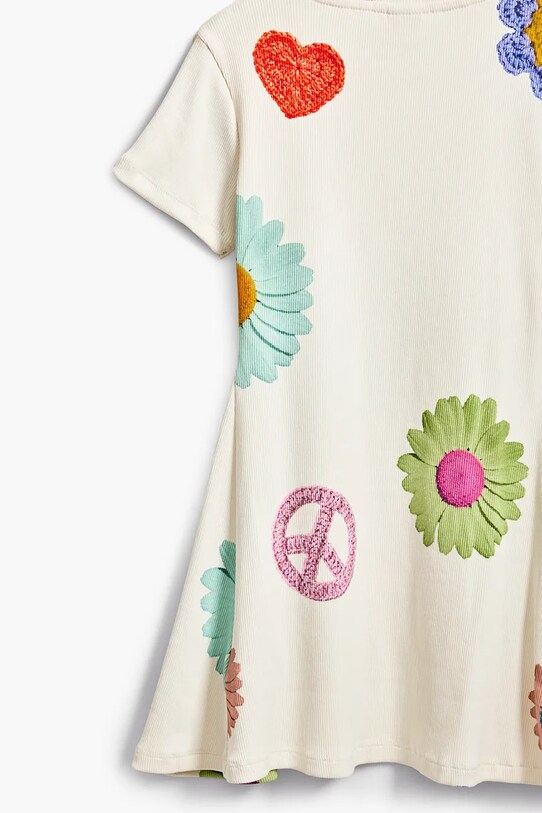 Desigual gyerek ruha 25SGVK20 bézs