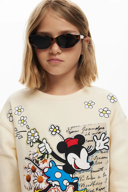 Хлопковое детское платье Desigual 25SGVK22