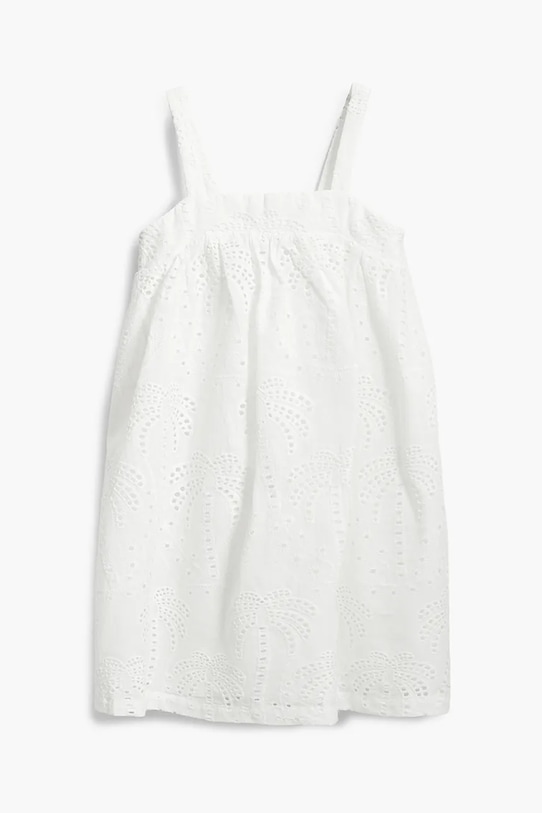 Хлопковое детское платье Desigual хлопок белый 25SGVW07