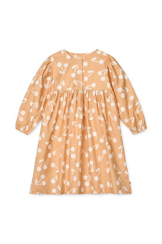 Дитяча бавовняна сукня Liewood Ariana Printed Dress LW19806 помаранчевий SS25