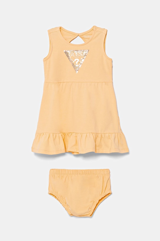 Сукня для немовлят Guess кльош помаранчевий A5GK06.K6YW4.PPYA