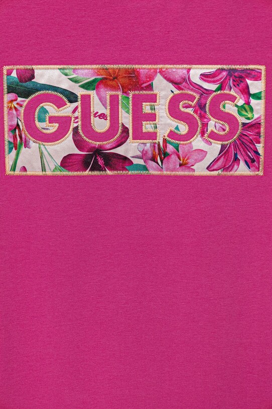 Dievča Dievčenské šaty Guess J5GK06.KAE24.PPYA ružová