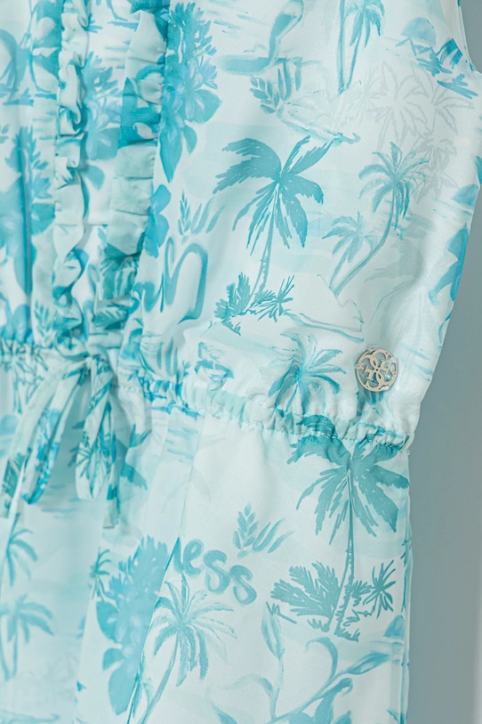 Девочка Детское платье Guess J5GK28.WA2T0.PPYA бирюзовый