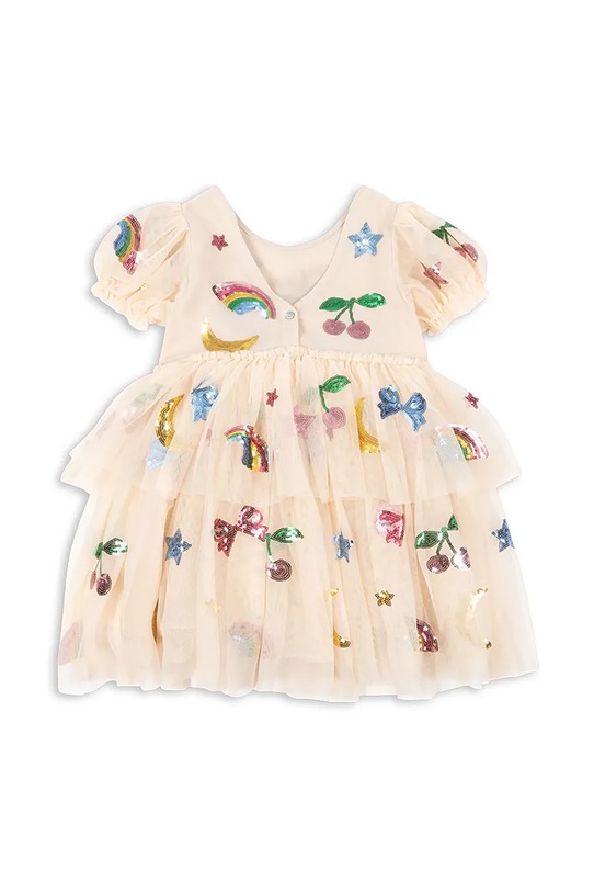Κοριτσίστικα Παιδικό φόρεμα Konges Sløjd YVONNE PUFF DRESS KS102438 μπεζ