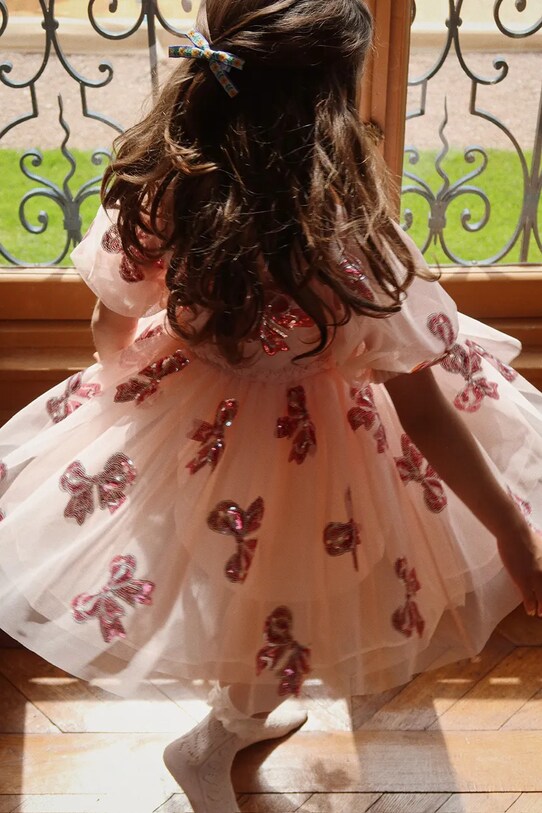 Konges Sløjd sukienka dziecięca YVONNE SLEEVE DRESS KS102439