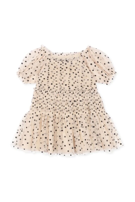 Fete Konges Sløjd rochie fete CHARLENE DRESS KS102726 bej