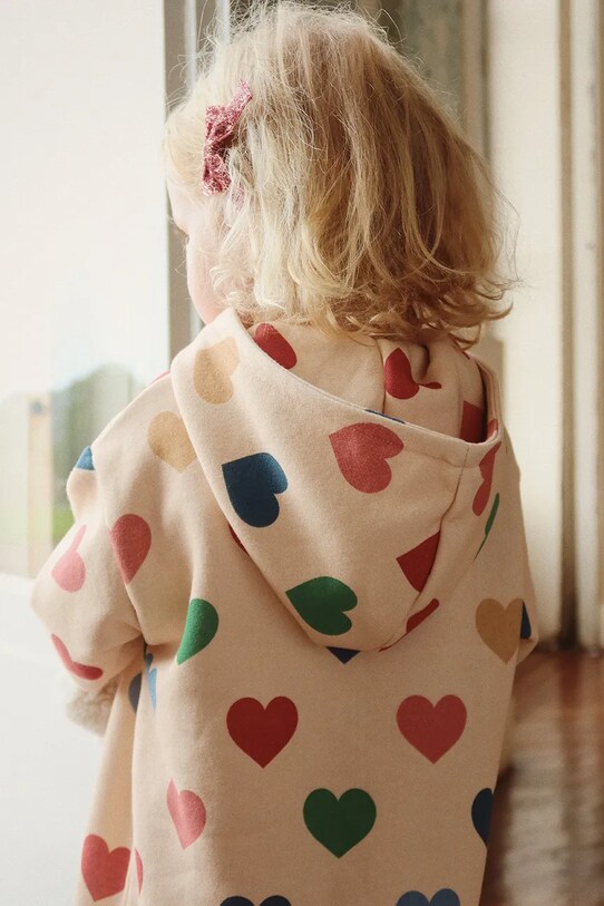 Konges Sløjd rochie fete LOU HOODIE DRESS OCS KS102856