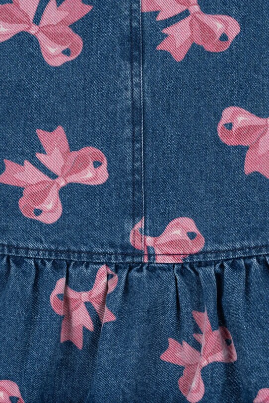 Dětské bavlněné šaty Konges Sløjd MAGOT DRESS GOTS KS102921 modrá