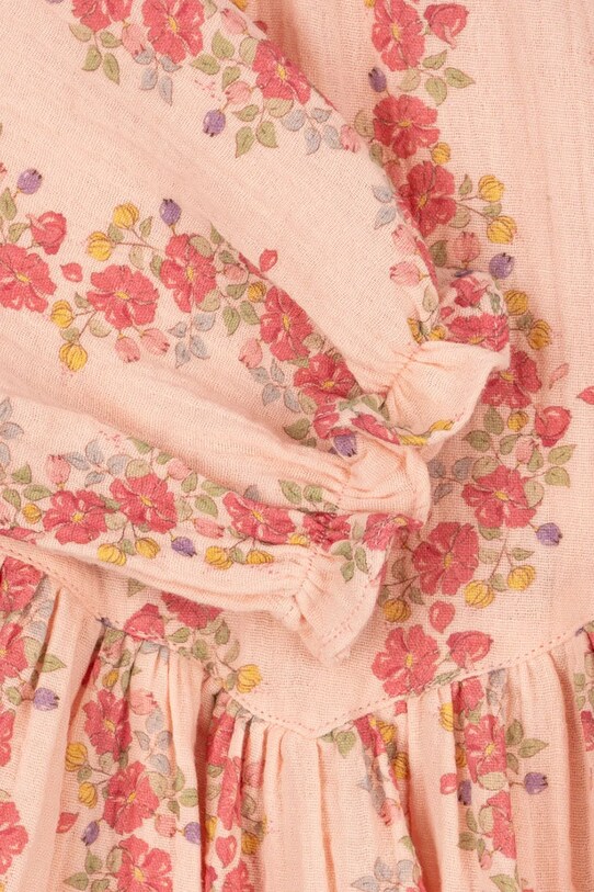 Хлопковое детское платье Konges Sløjd COCO DRESS GOTS розовый KS102273