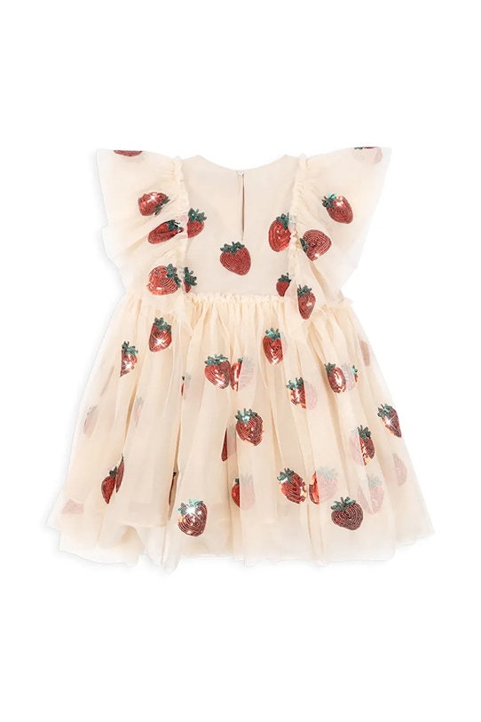 Dievčenské šaty Konges Sløjd YVONNE FRILL DRESS KS102288 ružová SS25