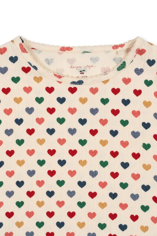 Дитяча сукня Konges Sløjd CHLEO DRESS OCS KS102455 бежевий SS25