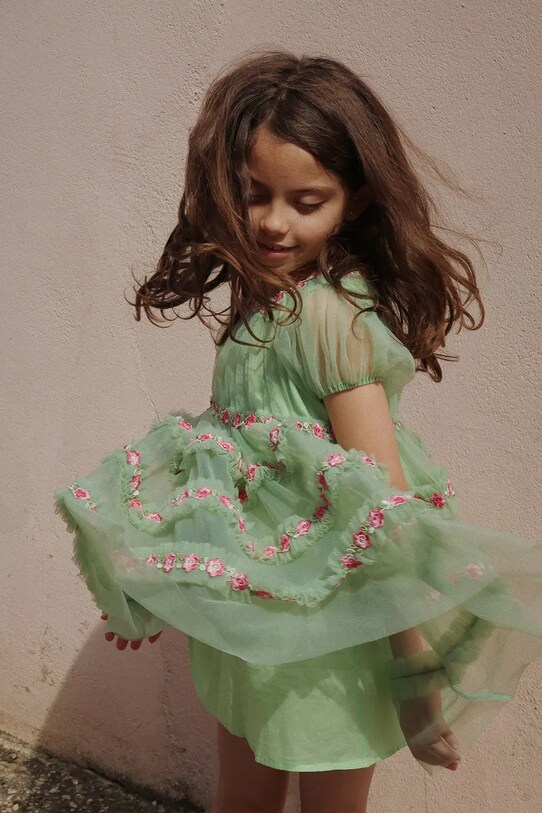 Dječja haljina Konges Sløjd JOELLE DRESS KS102728