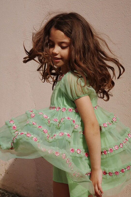 Dječja haljina Konges Sløjd JOELLE DRESS KS102728