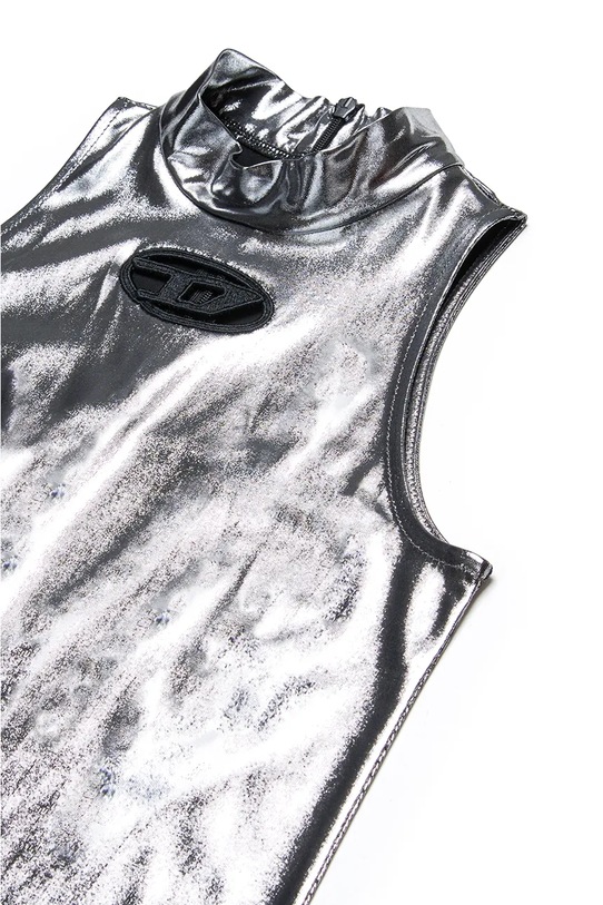 Дівчинка Дитяча сукня Diesel DSTROL DRESS J02175 срібний