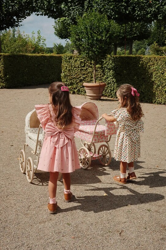 Παιδικό φόρεμα Konges Sløjd EVIA BOW DRESS GOTS KS103055