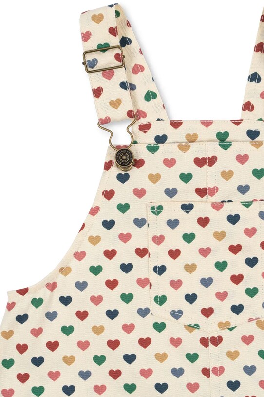 Κοριτσίστικα Φόρεμα Konges Sløjd FRANKIE OVERALL DRESS GOTS KS103181 μπεζ