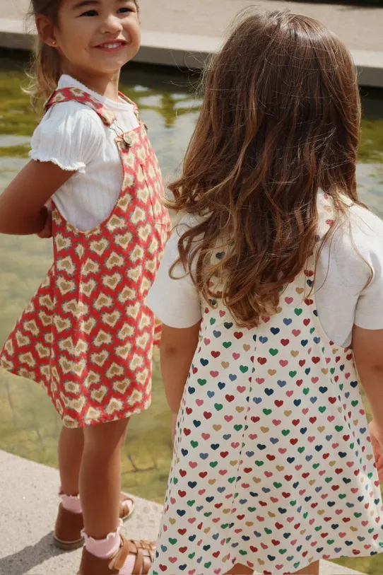 Konges Sløjd sukienka FRANKIE OVERALL DRESS GOTS KS103181