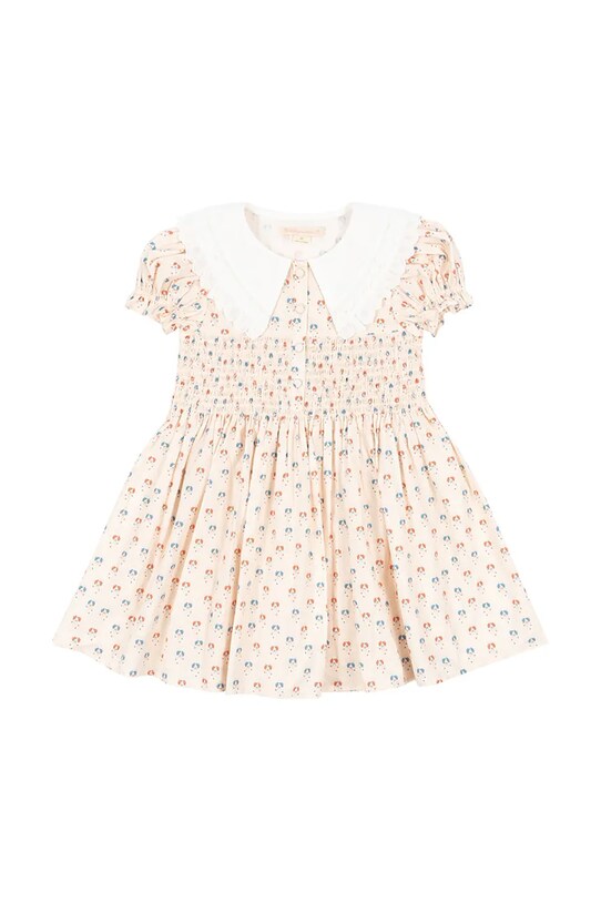 Φόρεμα Konges Sløjd MIDSUMMER DRESS GOTS KS103184 μπεζ SS25