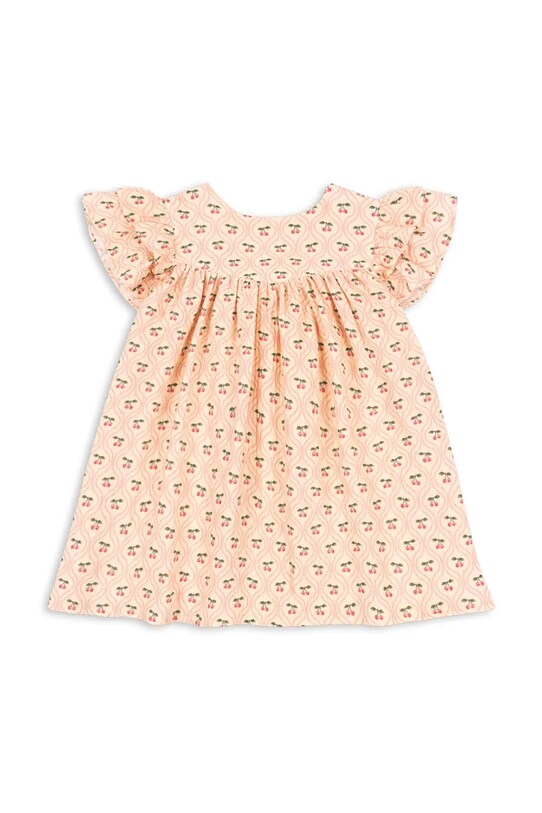 Šaty Konges Sløjd COCO DRESS GOTS KS103059 oranžová SS25