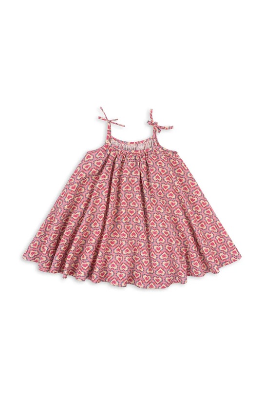 Fete Konges Sløjd rochie VIVIAN STRAP DRESS GOTS KS103061 roz