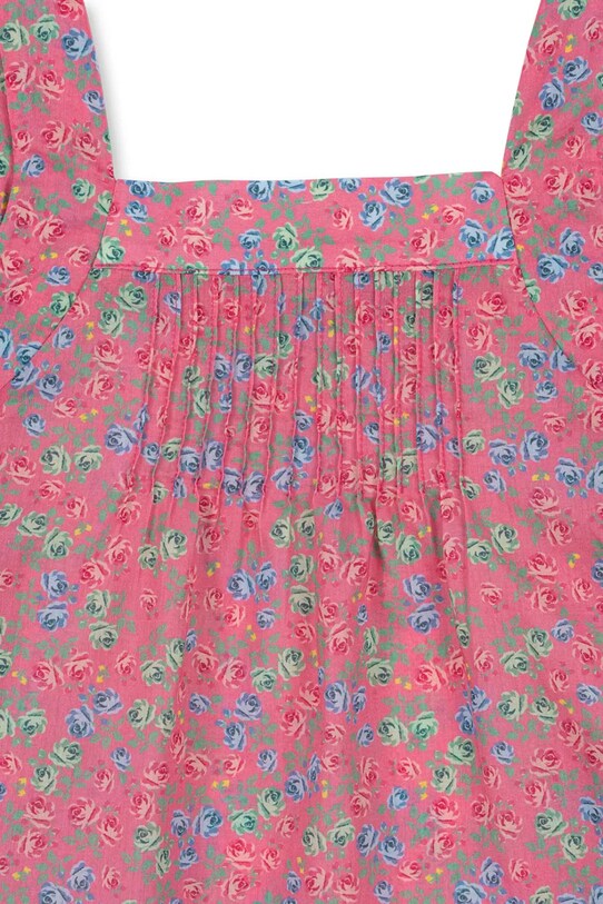 Obleka Konges Sløjd PACEY BOW DRESS GOTS KS103063 roza