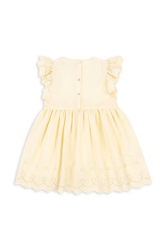 Konges Sløjd rochie POSEY DRESS KS103192 galben SS25