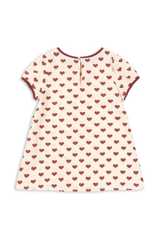 Konges Sløjd sukienka AVA SLIP DRESS GOTS KS103236 beżowy SS25