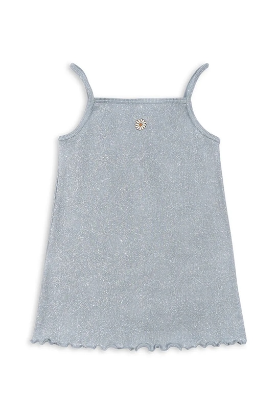 Φόρεμα Konges Sløjd ROLI STRAP DRESS βαμβάκι μπλε KS103316