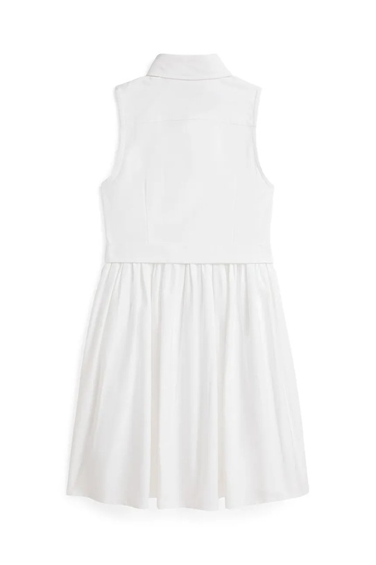 Lány Polo Ralph Lauren gyerek pamutruha 313934188001 fehér