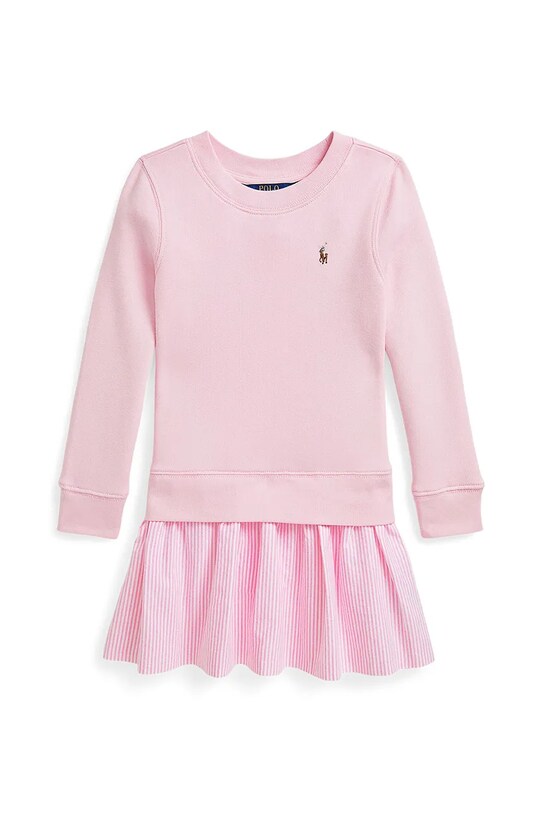 Polo Ralph Lauren sukienka dziecięca 312965124001 różowy SS25