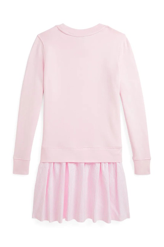 Dívčí šaty Polo Ralph Lauren 313965124001 růžová SS25