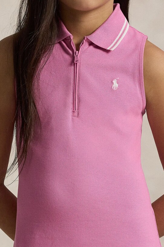 Polo Ralph Lauren sukienka dziecięca 313965016001 różowy