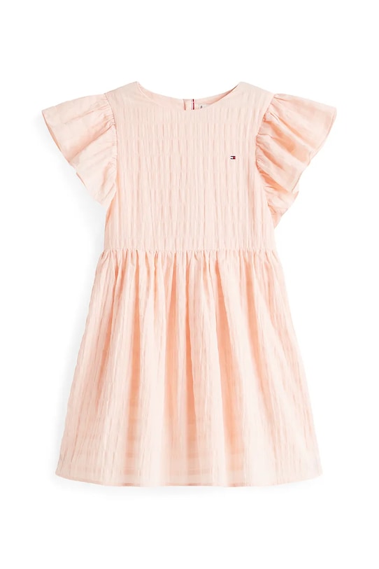 Дитяча сукня Tommy Hilfiger KG0KG08472.104.122.PPYA помаранчевий SS25