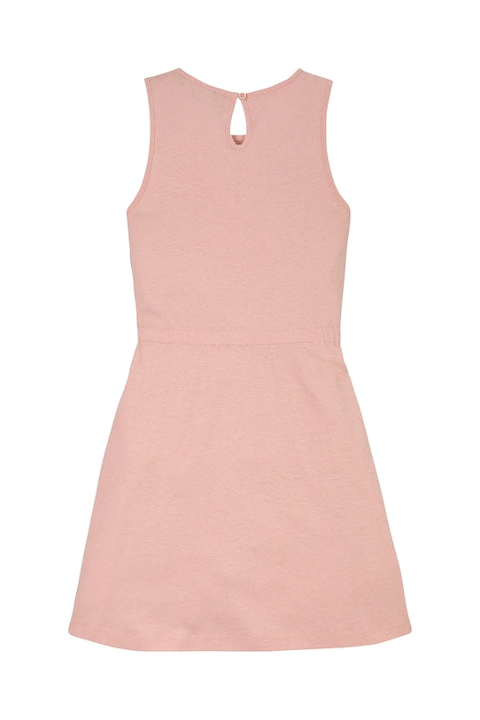 Dziewczynka Tommy Hilfiger sukienka dziecięca KG0KG08481.116.122.PPYA pomarańczowy