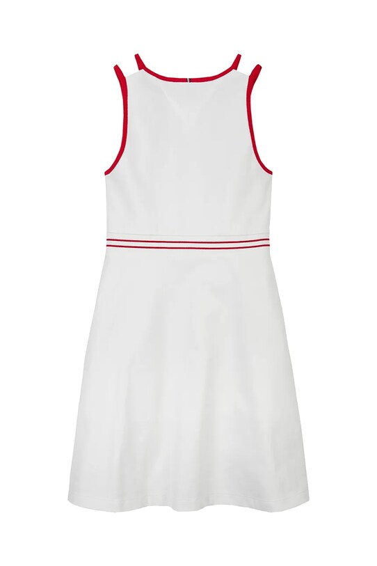 Dziewczynka Tommy Hilfiger sukienka dziecięca KG0KG08483.PPYA biały