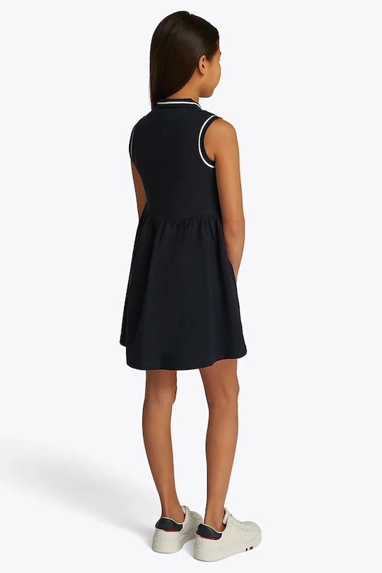 Tommy Hilfiger rochie fete bleumarin KG0KG08486.116.122.PPYA