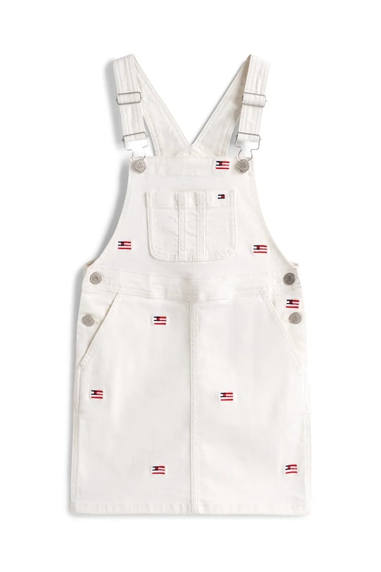 Tommy Hilfiger gyerek pamutruha KG0KG08490.128.176.PPYA fehér SS25