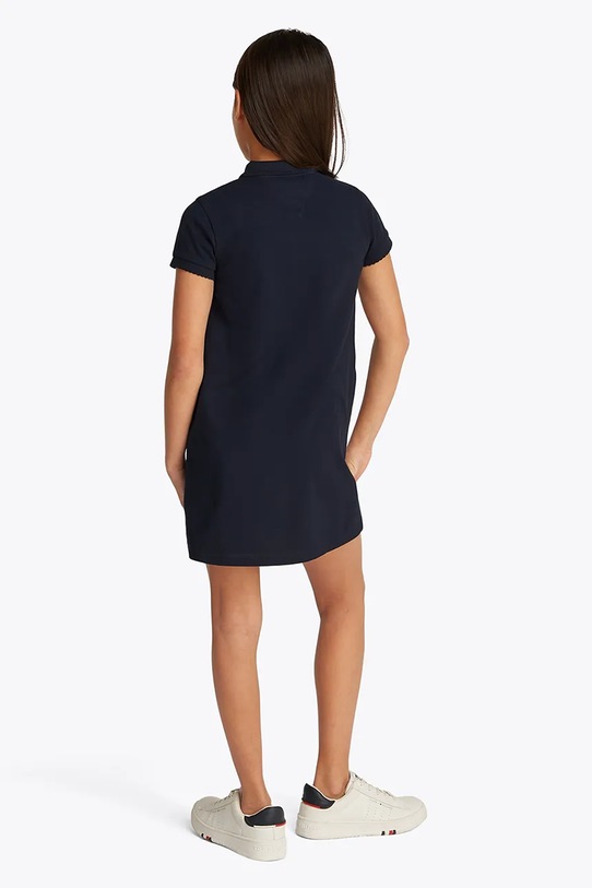 Девочка Детское платье Tommy Hilfiger KG0KG08564.104.122.PPYA тёмно-синий