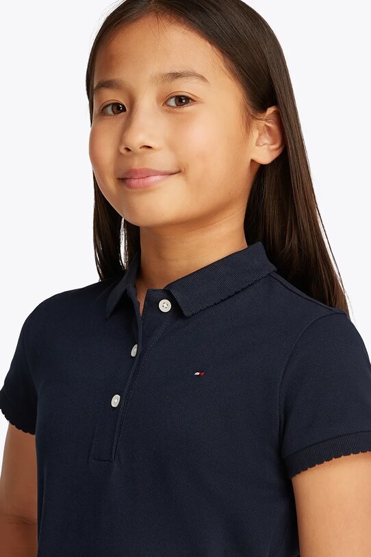 Tommy Hilfiger sukienka dziecięca granatowy KG0KG08564.128.176.PPYA